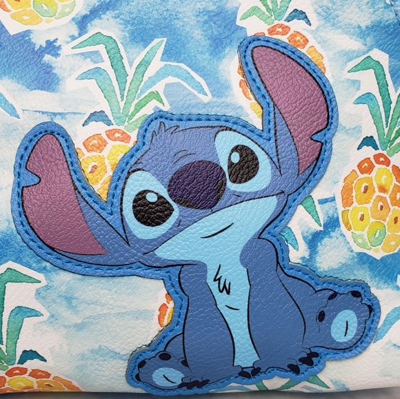 Loungefly Disney Stitch Pineapples Makeup Bag - Picture 4 of 7